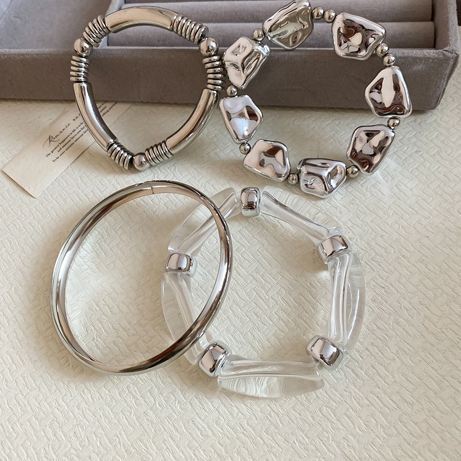 Pulsera 80 - plata (juego de cuatro piezas)