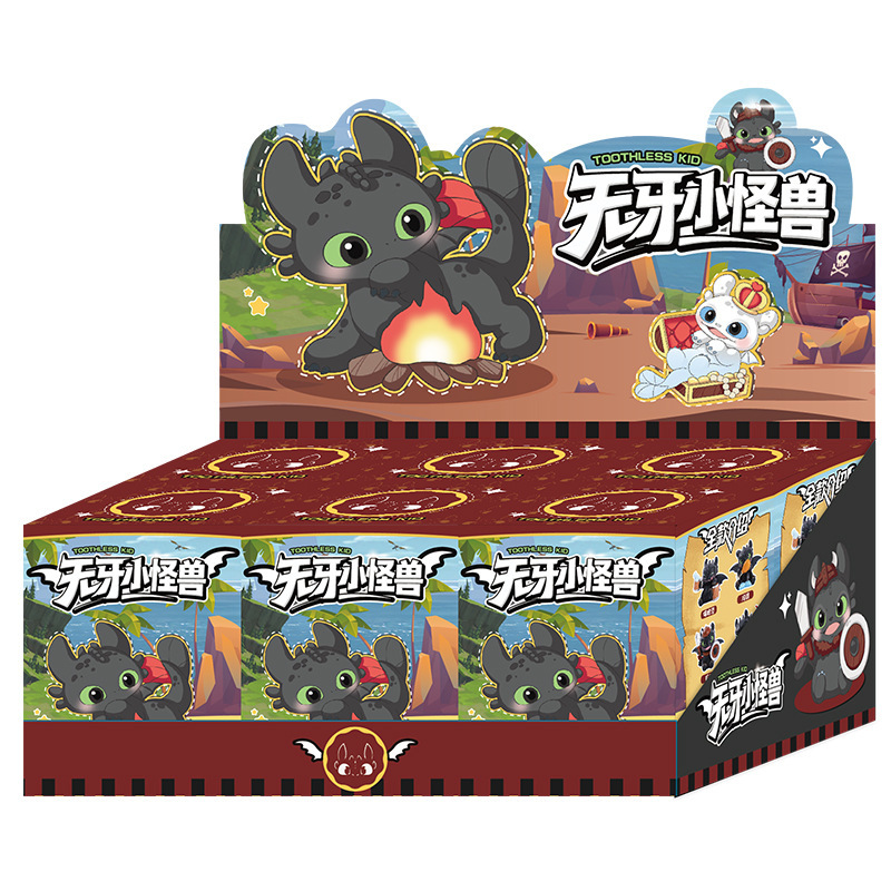 创意潮玩生日礼物无牙小怪兽盲盒卡通周边炫酷公仔手办厂家直销|undefined