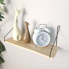 墙面搁板一字板电视厨房置物架客厅挂墙书架墙上壁挂层板