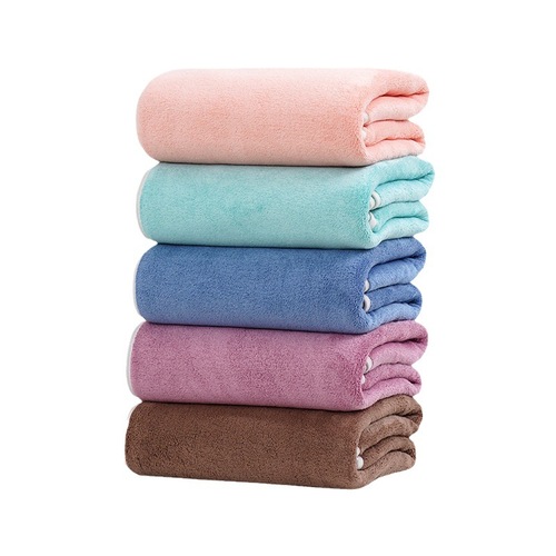 Thickened bath towel trendy home use soft water-absorbent quick-drying bath towel wholesale unisex large size beach towel