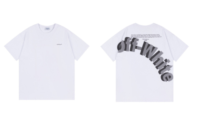 トレンディな漫画落書き油絵矢印半袖男性と女性ルーズカップル OFW 純綿半袖 Tシャツ夏 mk ゼブラ|undefined