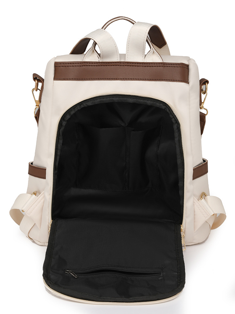 Mochila para mujer Mochila de nylon Casual Nuevo Commuter 2025 Mochila Mochila Simple Moda Ladies Travel Todo fósforo