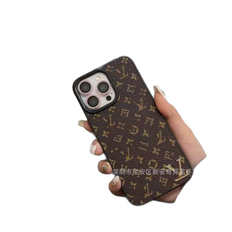 高级感轻奢保护壳金标潮牌适用iPhone17Pro max 防摔苹果16手机壳|undefined