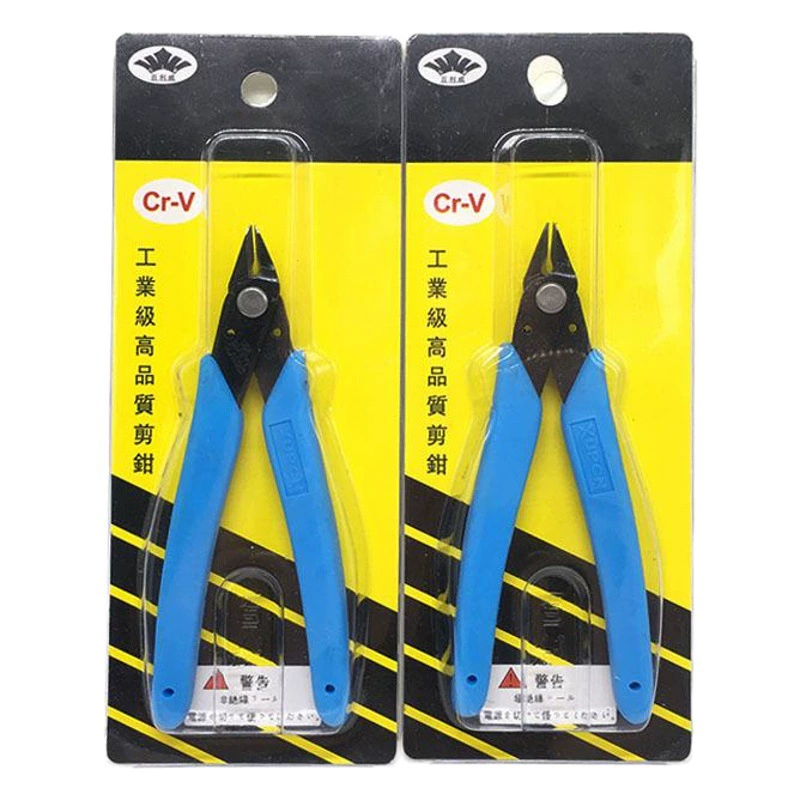 170 режущих плоскогубцев диагональные плоскогубцы промышленного класса из марганцевой стали Сдвиг модели Gundam 170II плоскогубцы для резки нагревательной проволоки