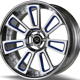 SS two-piece forged wheels private forged modified wheels