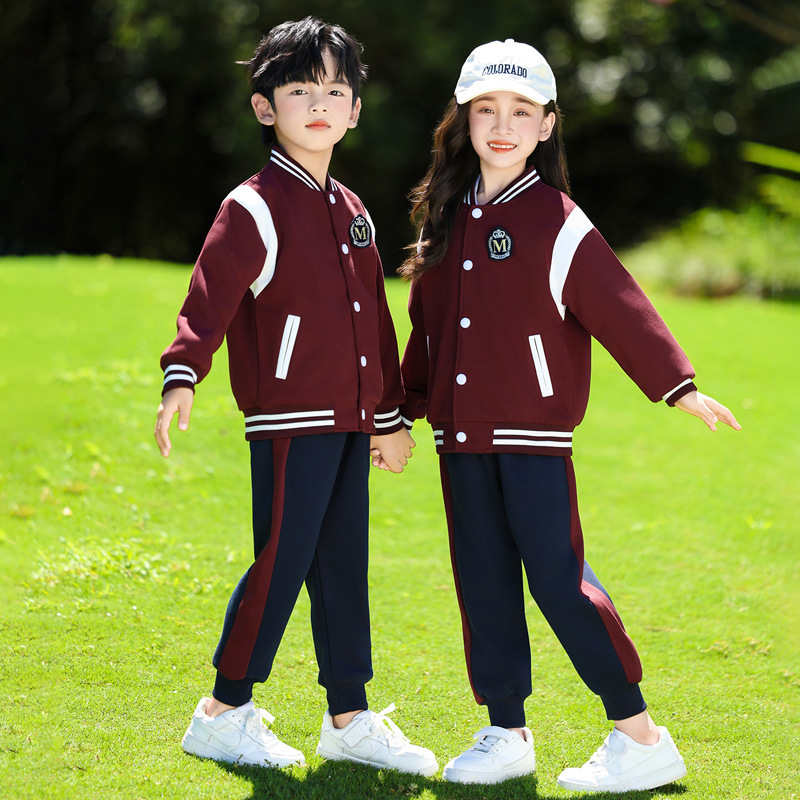小学生校服夏季短袖幼儿园园服春秋款三件套一年级儿童运动会班服|undefined