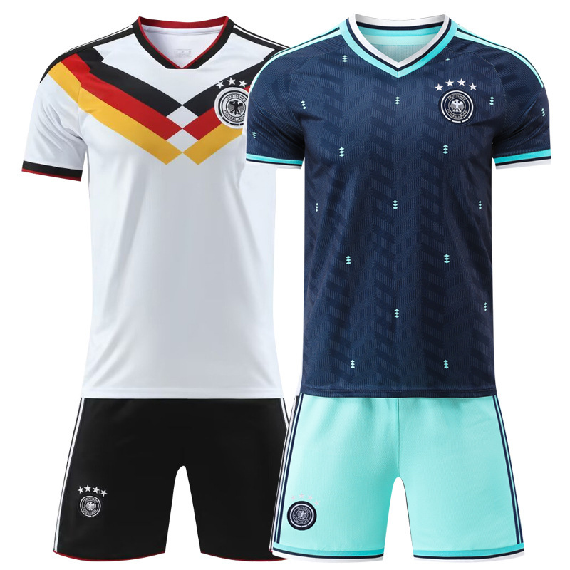 2026 World Cup Germany Home and Away Football Uniform Set Quick-Drying Men's New Cross-Border Football Uniform Short-Sleeved Jersey Summer