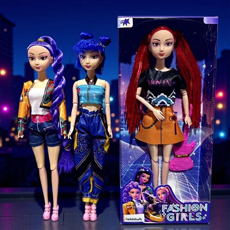 Al por mayor transfronterizo nuevo K-POP caza de brujas muñecas Lumi Zoey Mira muñecas juguetes