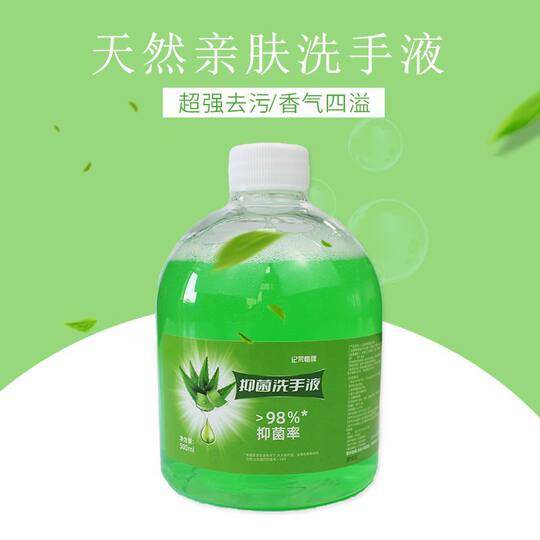Aloe Children's Foam Hand Cleanser Home Supplement 500ml Bacteriostatic Hotel Special Quantity Batch Commercial Customization