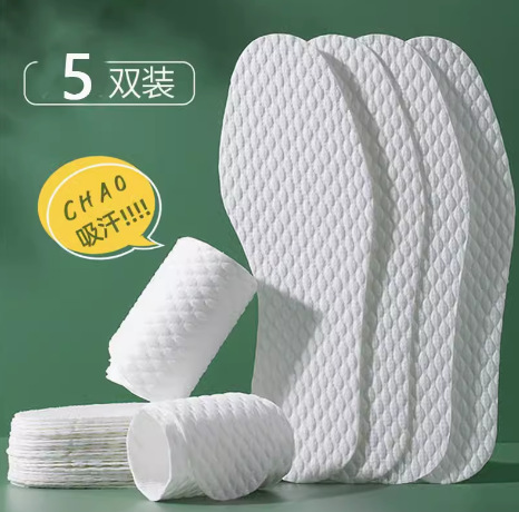 Plantillas Desechables de Pulpa de Madera, Transpirables y Absorbentes de Sudor, para Calzado Deportivo