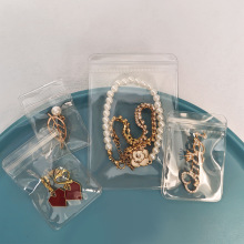 Fashion Earrings in Transparent Pouch Packaging pvc Bag