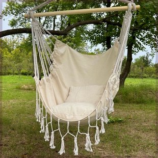 Foldable Hammock Chair for Students, Suitable for Dormitory, Outdoor Use, Comfortable Single-Person Hammock, Thickened for Lounging