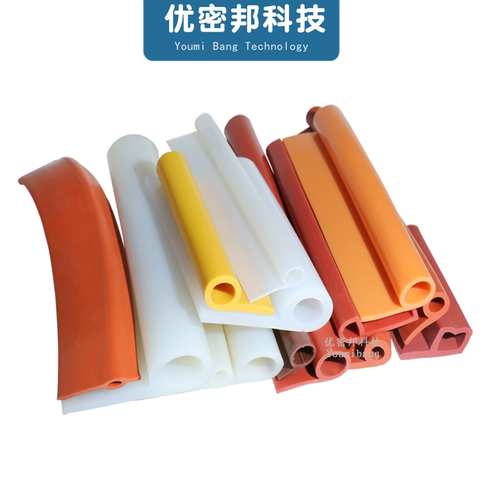 Силиконовая пена 9-образная полоса Силиконовая пена P-образная полоса Силиконовая P-образная полоса 9-образная уплотнительная лента для духовки специальной формы