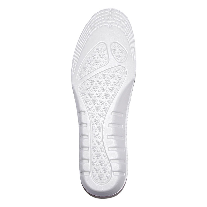 Plantilla deportiva 4d plantilla de los hombres deportes de las mujeres corriendo de larga duración engrosada absorción de choque cómodo estable artefacto almohadilla de aumento interior