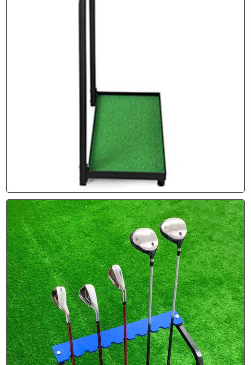 Wholesale Metal Golf Club Rack for Practice, Easy to Install and Place