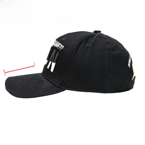Men's trendy brand fashion baseball cap ICON snapback hat cross-border European and American DSQ2 casual outdoor street style sun hat