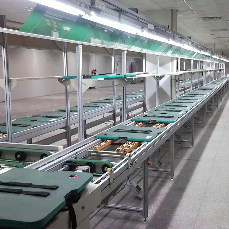 厂家设计倍速链组装线自动化装配产线手动差速链工装板回流输送线