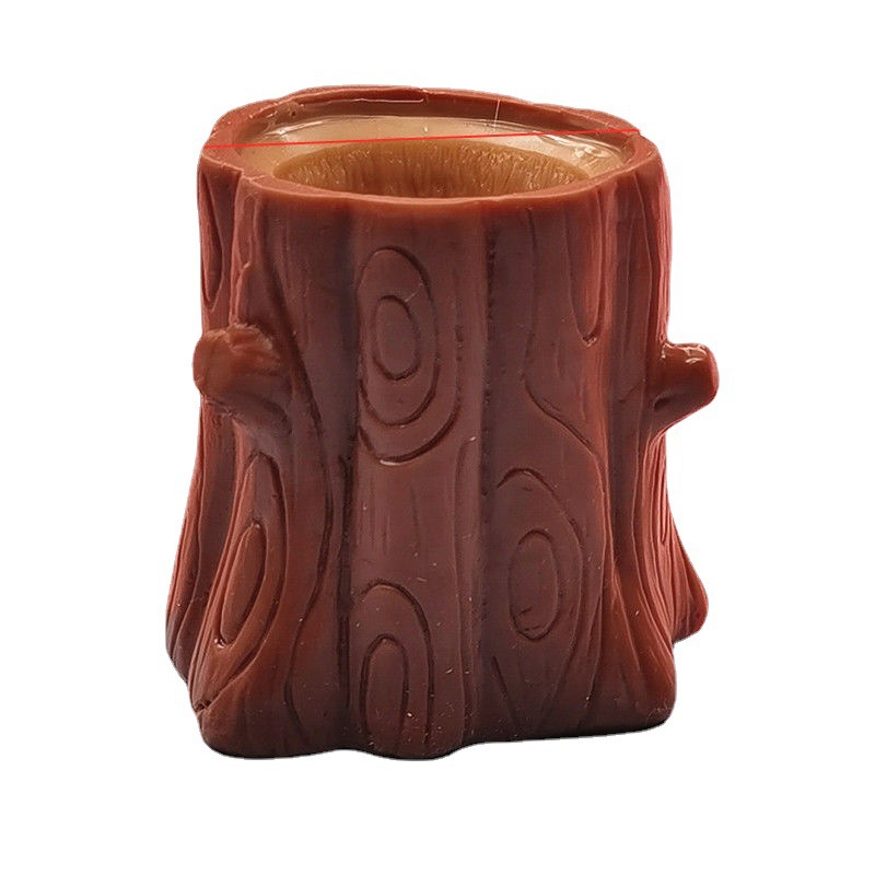 Cruz-frontera colorida ardilla malvada colorida Copa TikTok mismo estilo tocón ardilla pellizco música telescópica juguete pellizco no mal squeeze Copa