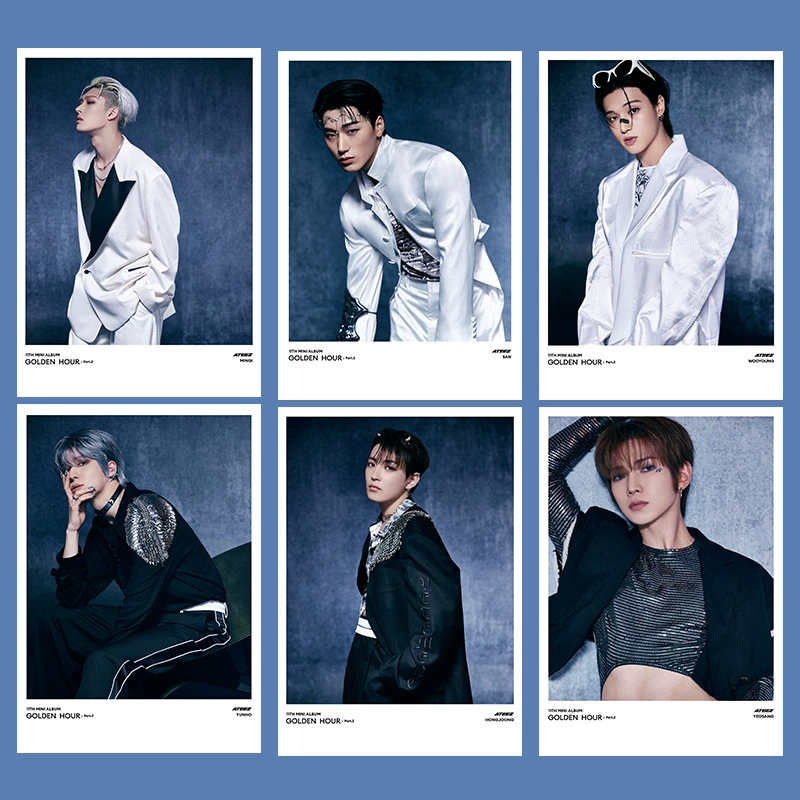 ATEEZ Super To Mini 11 серии тот же наклейка наклейки на стену SEONGHWA коллекция вентиляторов