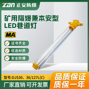 Zheng'an Mine LED Lane Lamp DJS30 Flameproof and Interior Safety LED Lamp Long Strip for Underground Coal Mine