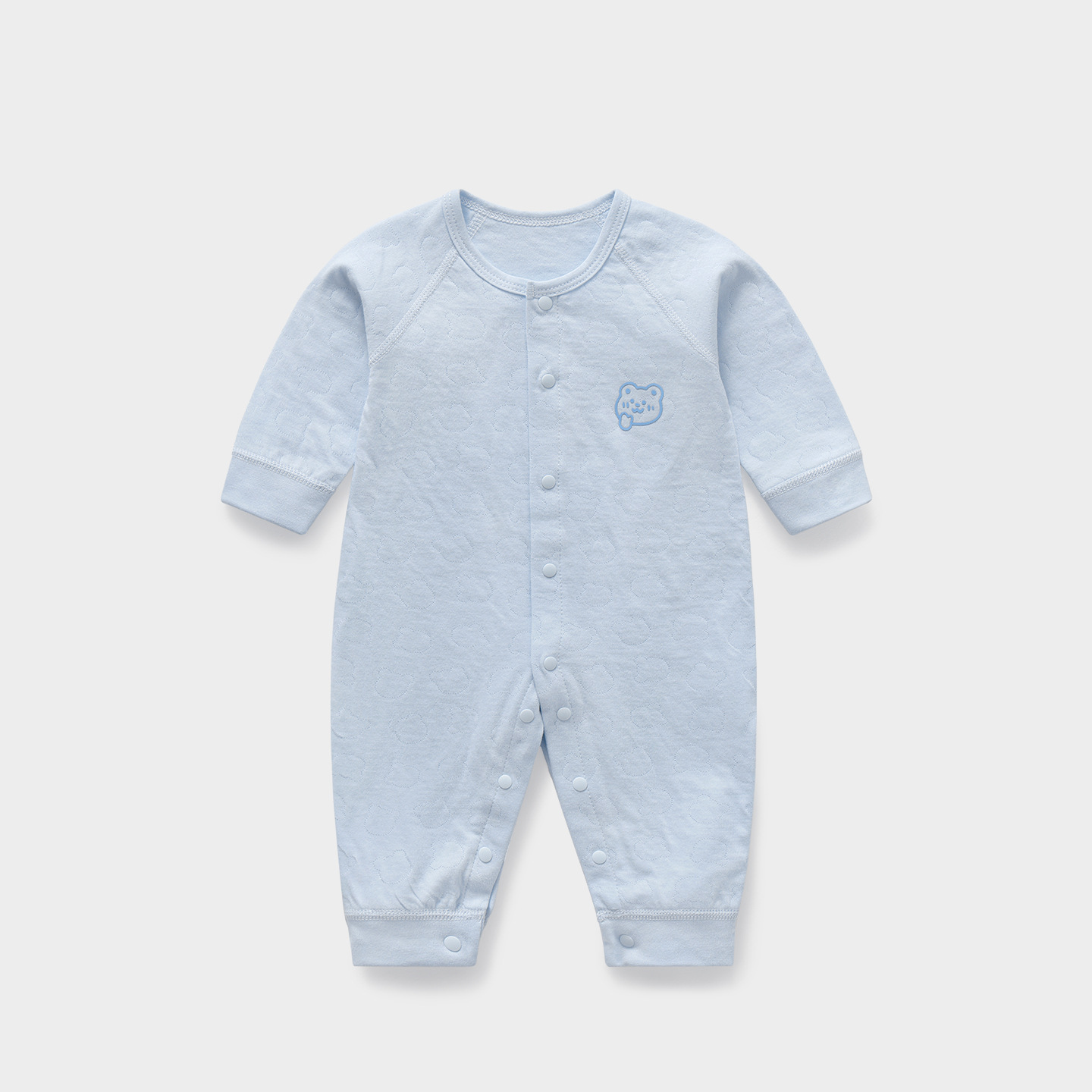 Primavera y otoño, camiseta de bebé, ropa de algodón delgada para hombres y mujeres, ropa de primavera, ropa de escalada, pijamas para niños pequeños, ropa de recién nacidos