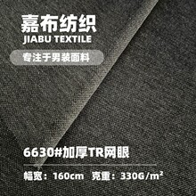 新款加厚TR网眼珠地网孔面料 330克现货双面双色卫衣polp衫针织布
