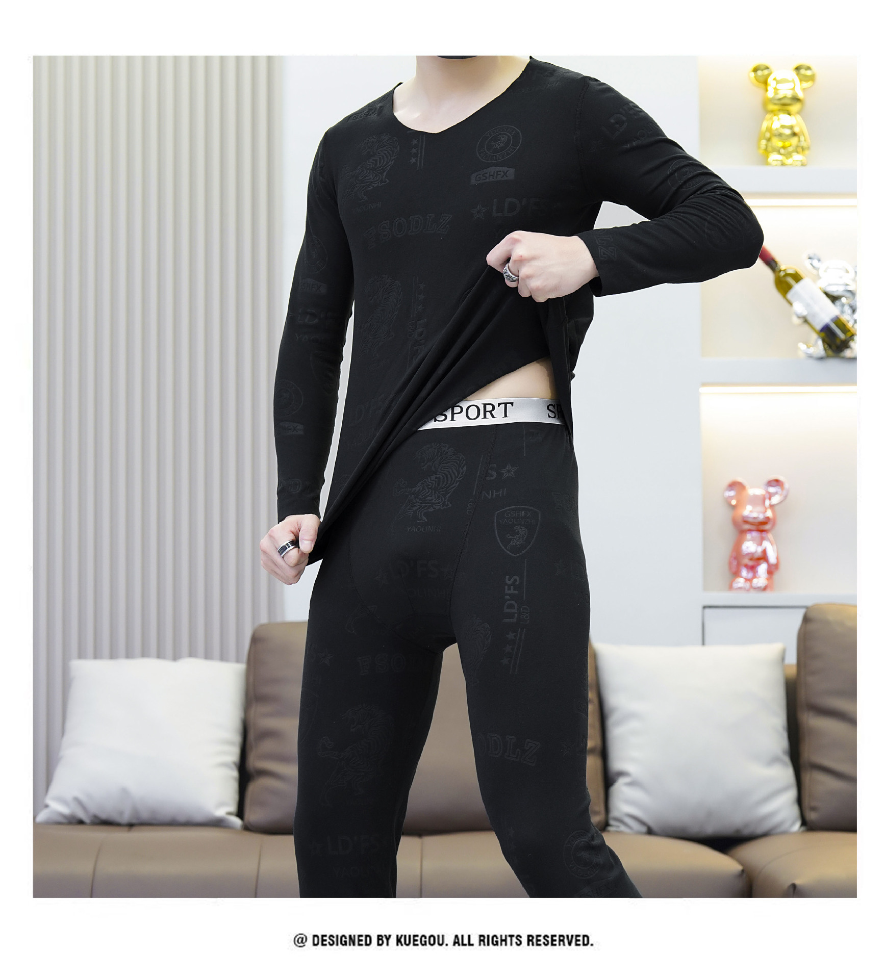 Autumn and Winter Warm Inner Wear Set 1