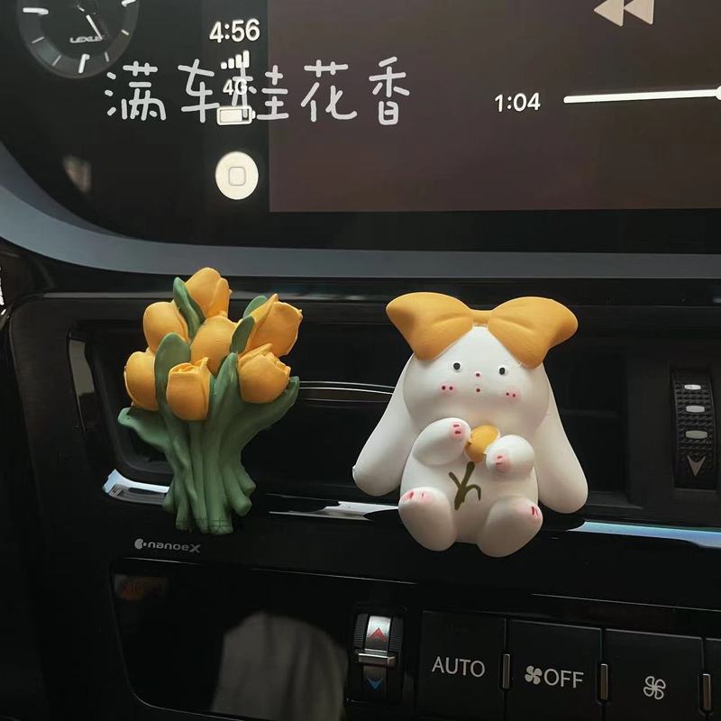 桂花車載香薫自動車円形吹出口装飾香水拡香石車内装飾品ベンツ雰囲気|undefined