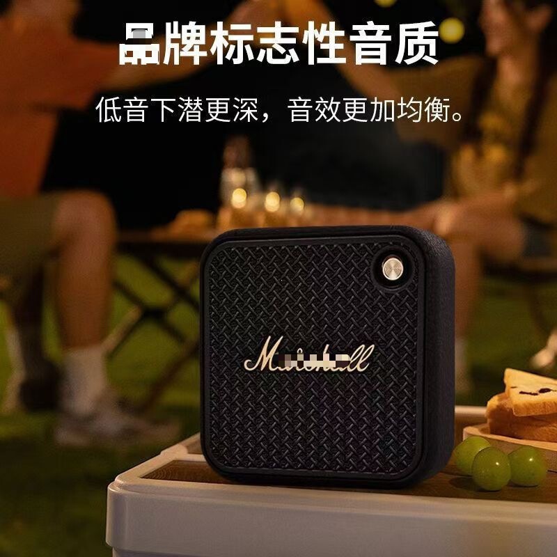 Cross-Border Foreign Trade Willen Ii Marshall Wireless Bluetooth Speaker Portable Mini Speaker Subwoofer Er Huaqiang