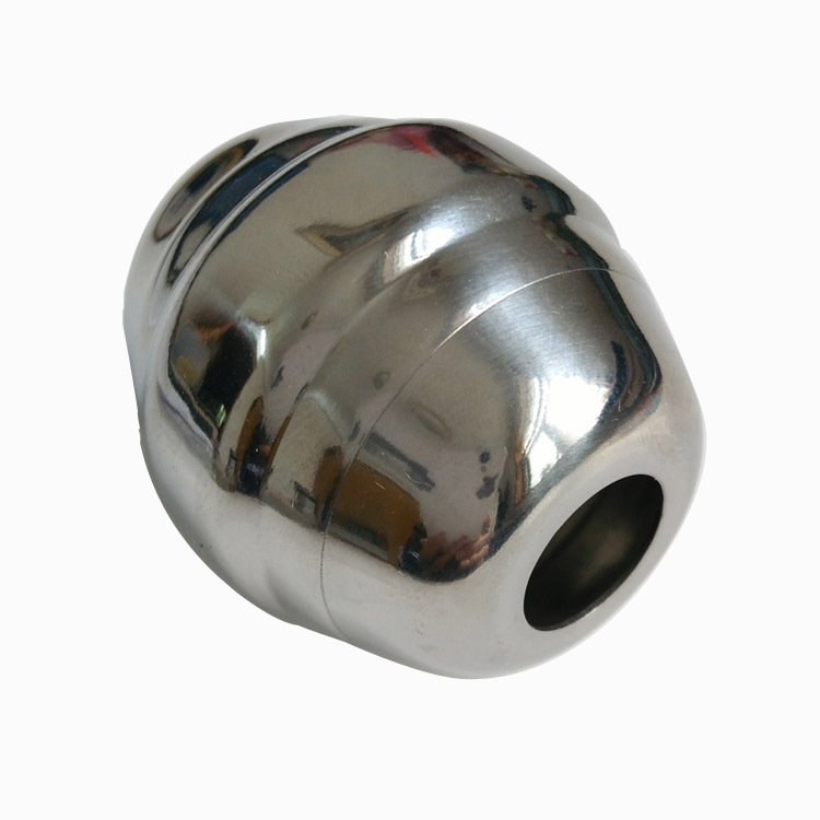 厂家批发不锈钢 亮光钢球 球形直通通孔球