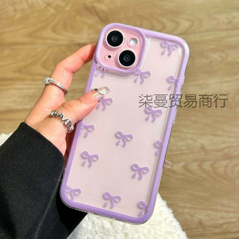 Apple совместимый iPhone 1615 с лентой-бантом, чехол для телефона, iPhone16 Pro, iphone, 15promax, 11