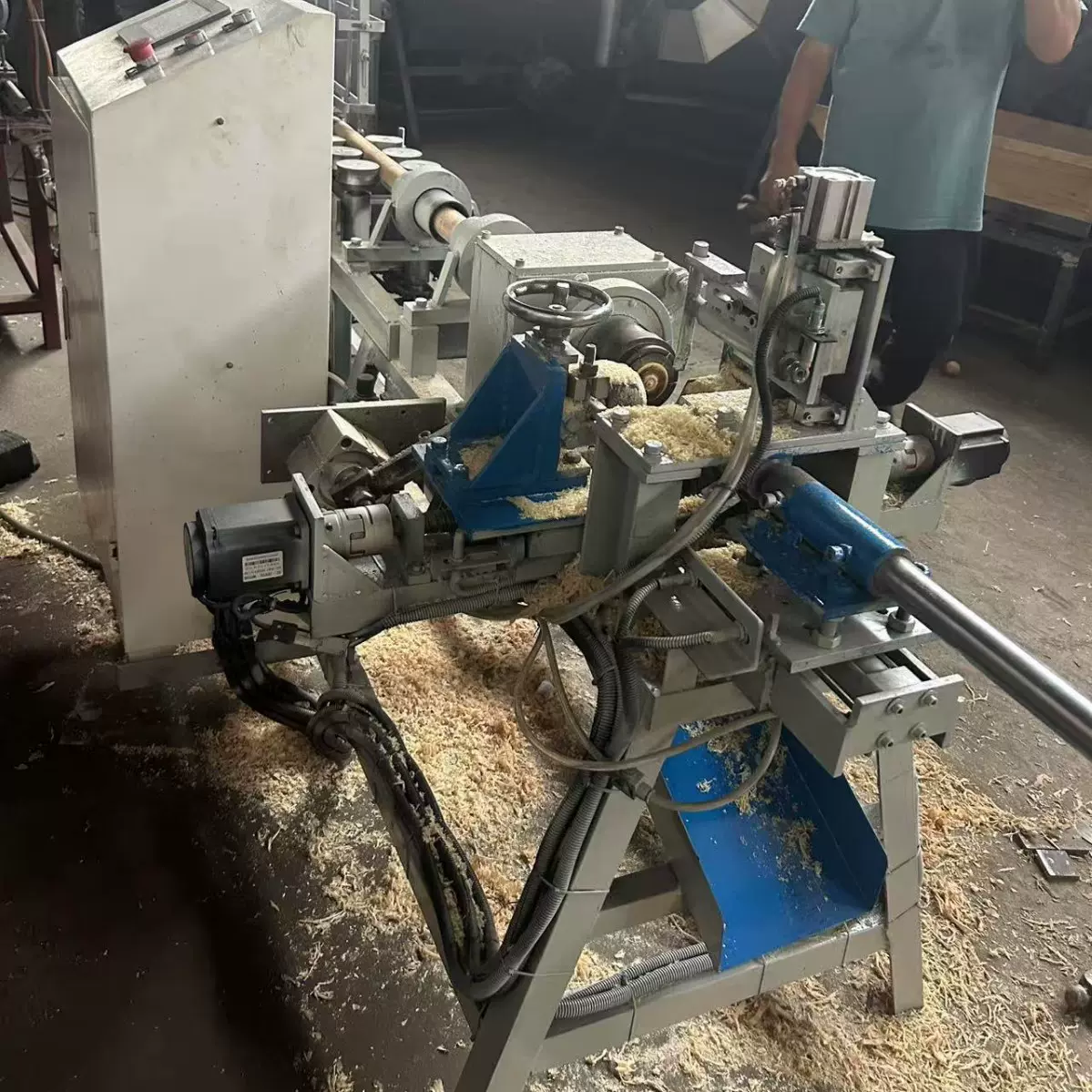 高精度全新数控车床车松木圆球全自动木工机械