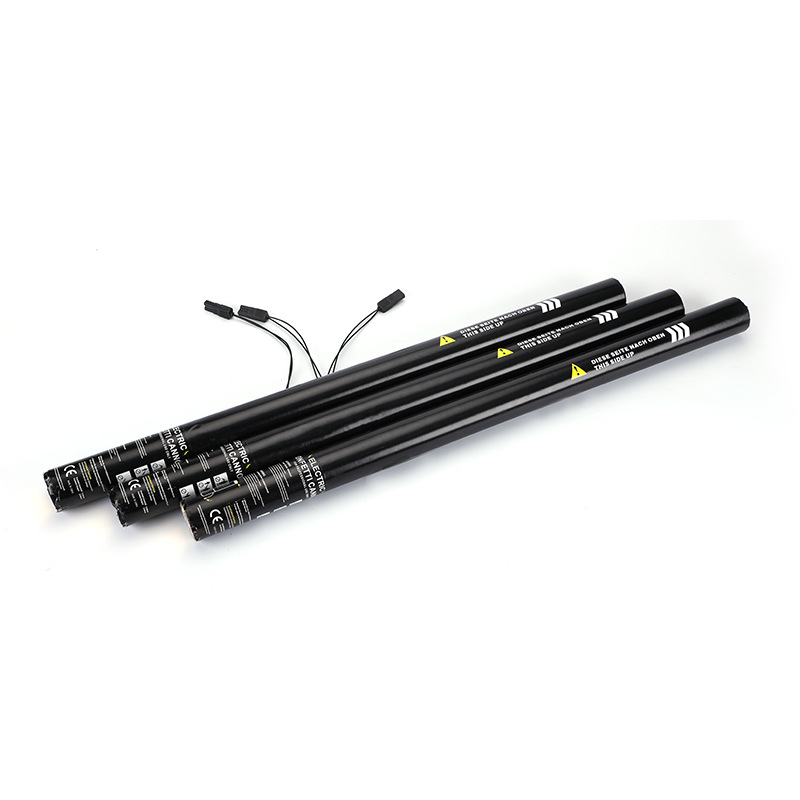 Barra electrónica regalo de boda flor retardante de llama color papel discoteca bar regalo tubo festivo pistola consumibles