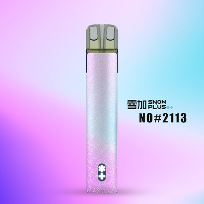 适用雪加外星人snow plus 电子雾化器闪粉防刮贴纸雪加外星人贴纸|ms