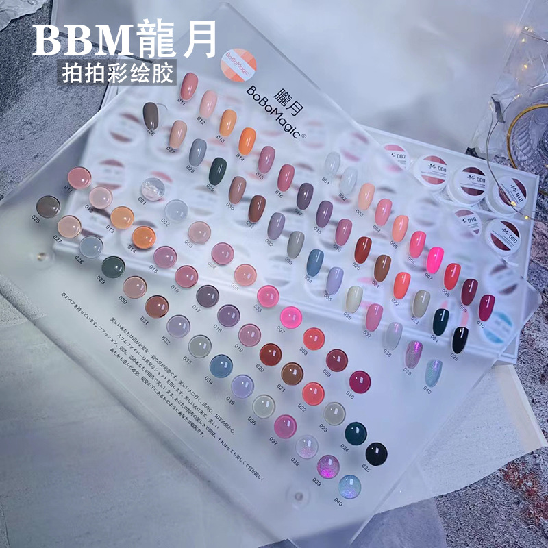 Painted nail polish