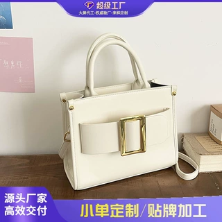 跨境韩版潮流气质单肩包女2026秋季新款简约时尚百搭单肩斜挎包