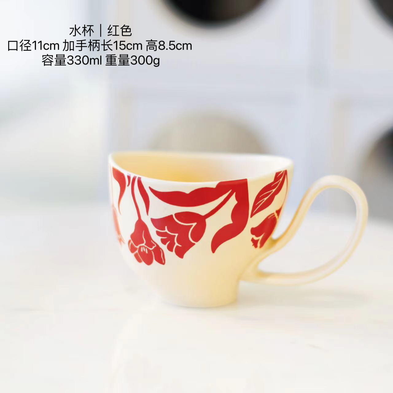 Platos de arroz de estilo medieval, platos de flores en forma de cerámica retro, platos de comidas occidentales simples, platos de sopa domésticos de gran capacidad.