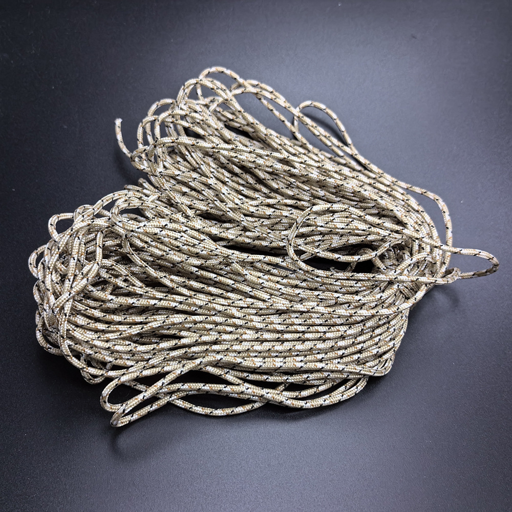 7-Core 4mm cuerda de paraguas al aire libre multifuncional montañismo paracaidista cuerda de tracción escapar equipo de salvamento cuerda de seguridad 31 m cuerda de paraguas