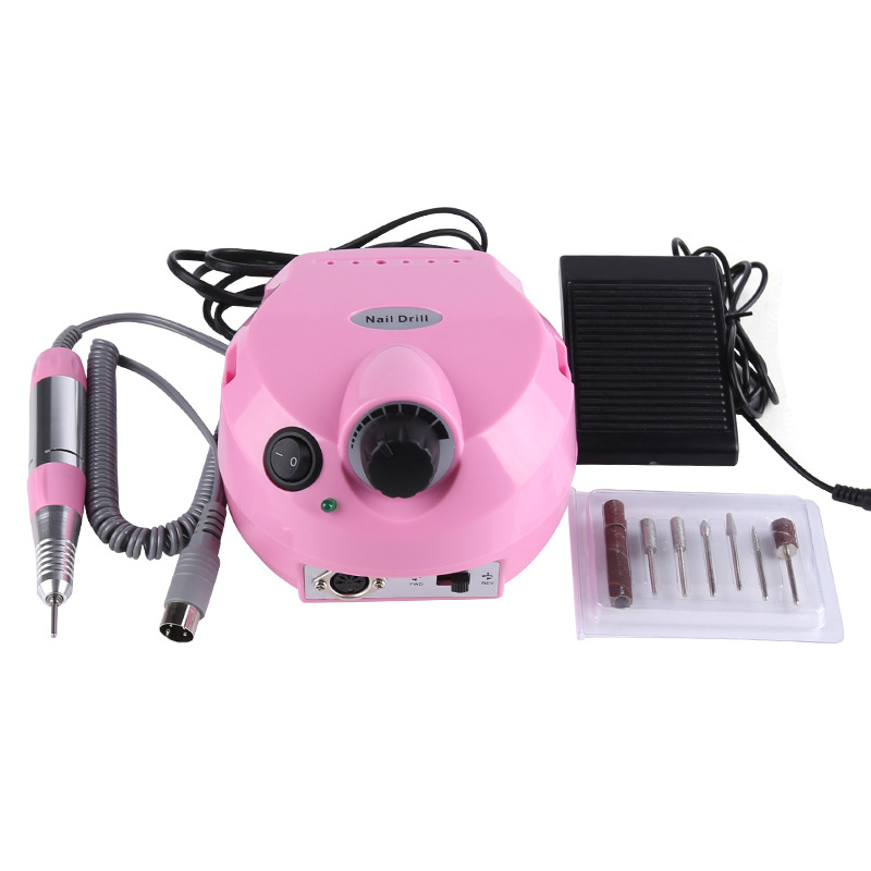 Herramienta eliminación uñas máquina pulir mango 202 manicura molienda reemplazo cabeza accesorios