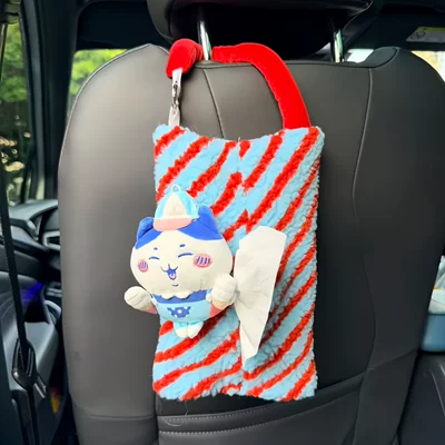 Bag Car Decoration, Car tissue box/set - autumn-and-winter-tissue-hanging-bag-xiao-ba