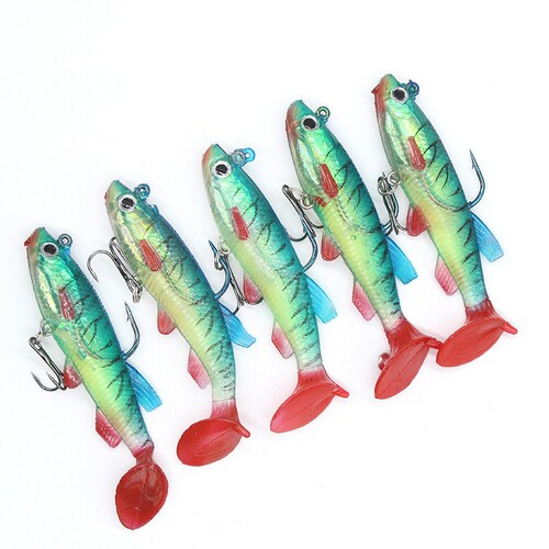 Fishing gear soft bait Luya bait 9cm/14 soft package lead fish simulated fishing bait fake bait manufacturer Longtou Luya bait wholesale