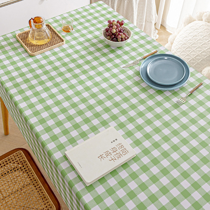 Green and white grid--oil and wear resistant / 40X60