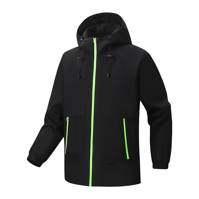 Hard Shell Spring & Fall Outdoor Sports Jacket for Men and Women, Waterproof and Windproof Ski Mountaineering Jacket for Couples, Logo Available