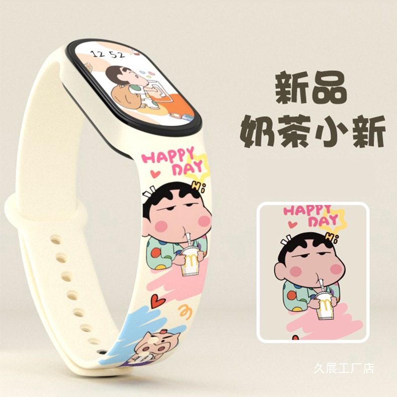 New Custom Wallpaper Smart Bracelet for Male and Female Students Sports Pedometer Alarm Clock Children's Electronic Watch Wholesale