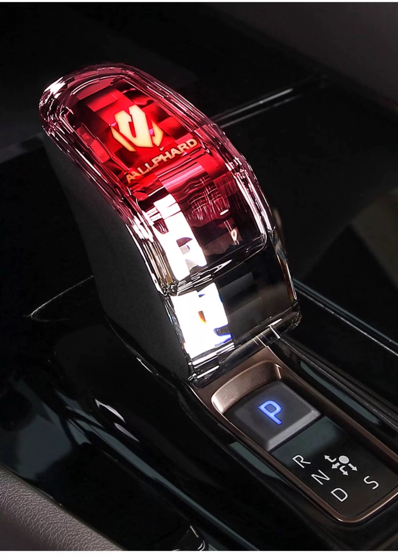 Suitable for 40 Series Toyota Alphard/Hiace/Avensis Crystal Gear Shift Knob Armrest