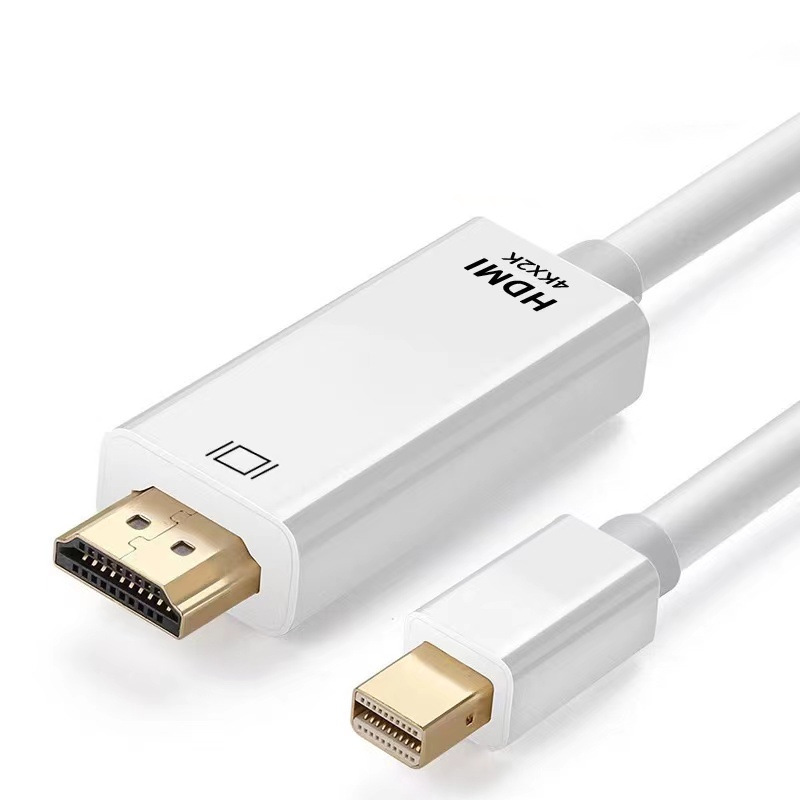 Lightning Mini DP to HDMI 1.8-meter 4K Cable 1.4 Version MINI DP to HDMI 1.8-meter Adapter 4K