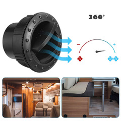 RV, bus, yacht air conditioning air outlet, roof circular vent, dashboard knob type air outlet