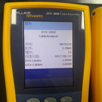 出售/回收二手FLUKE DTX-1800线缆认证分析仪，福禄克，DTX-1800