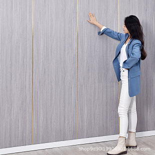 Sxp Roll Fishbone Pattern Wall Panel Upgraded Aluminum Mold Self-Adhesive Environmentally Friendly Odorless Russian Direct Sales Waterproof