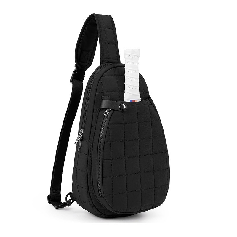 Amazon nuevo bolso de raqueta mochila de raqueta deportiva plaid mochila de raqueta de moda bolsa de almacenamiento de raqueta portátil